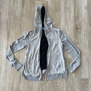 Womens Simply Vera Vera Wang Grey Jacket Cardigan - S